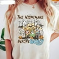 thumbnail image 1 of The Nightmare Before Bluey T-Shirt, Bluey Friends Halloween Shirt, Natural Color, Size S, 1 of 4