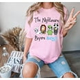 thumbnail image 1 of The Nightmare Before Bluey T-shirt, Bluey Friends Halloween Funny Shirt, Light Pink Color, Size 2XL, 1 of 4