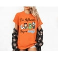 thumbnail image 1 of The Nightmare Before Bluey T-shirt, Bluey Friends Halloween Funny Shirt, Orange Color, Size S, 1 of 4