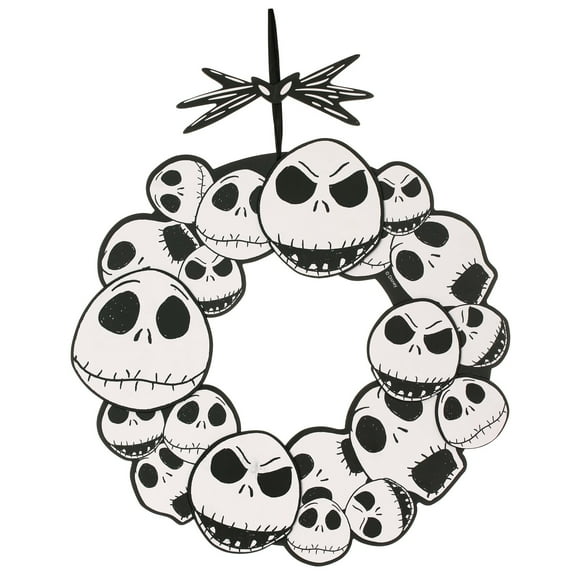 The Nightmare Before Christmas 17" Jack Skellington Wreath