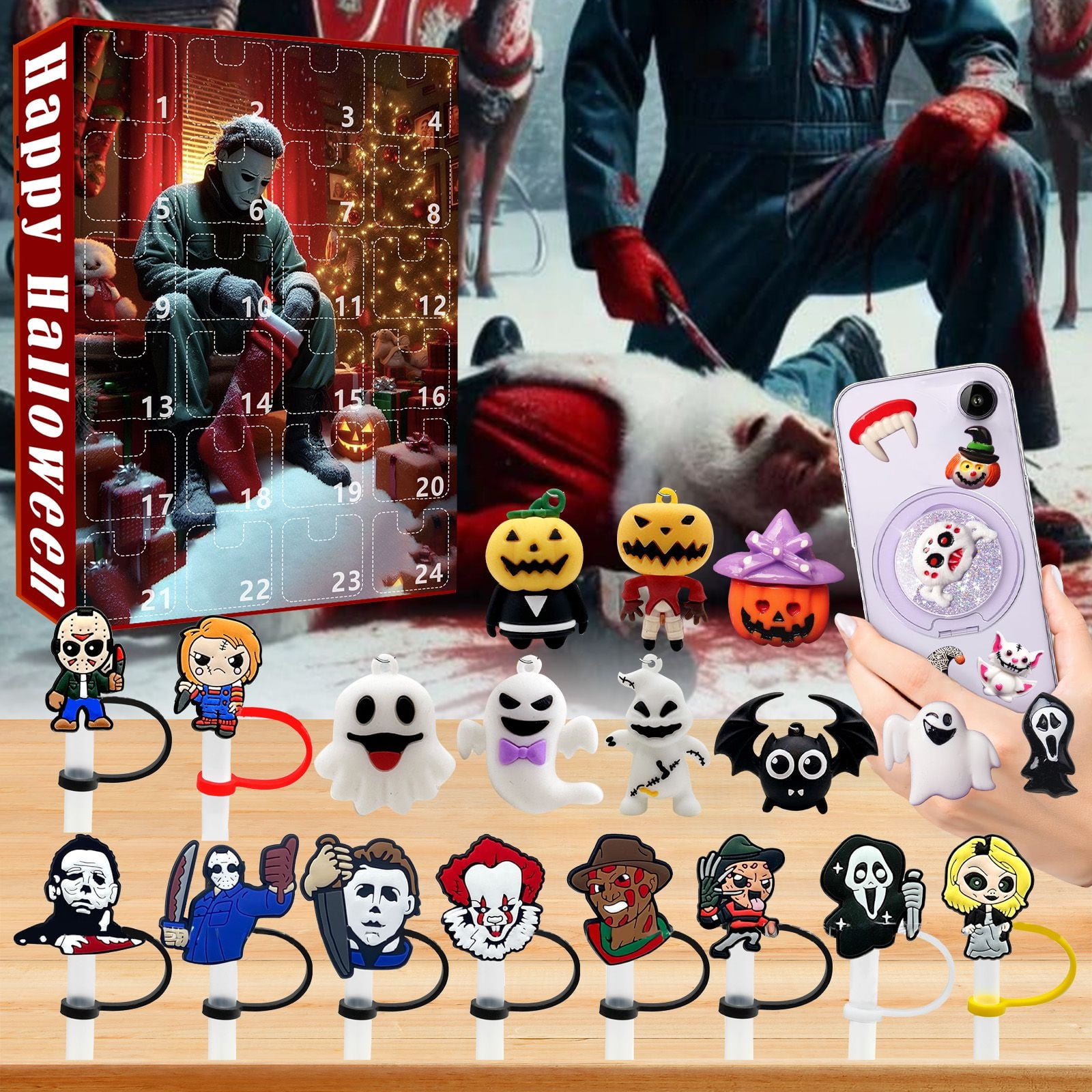 The Nightmare Before Christmas 2024 Halloween Advent Calendar Countdown ...