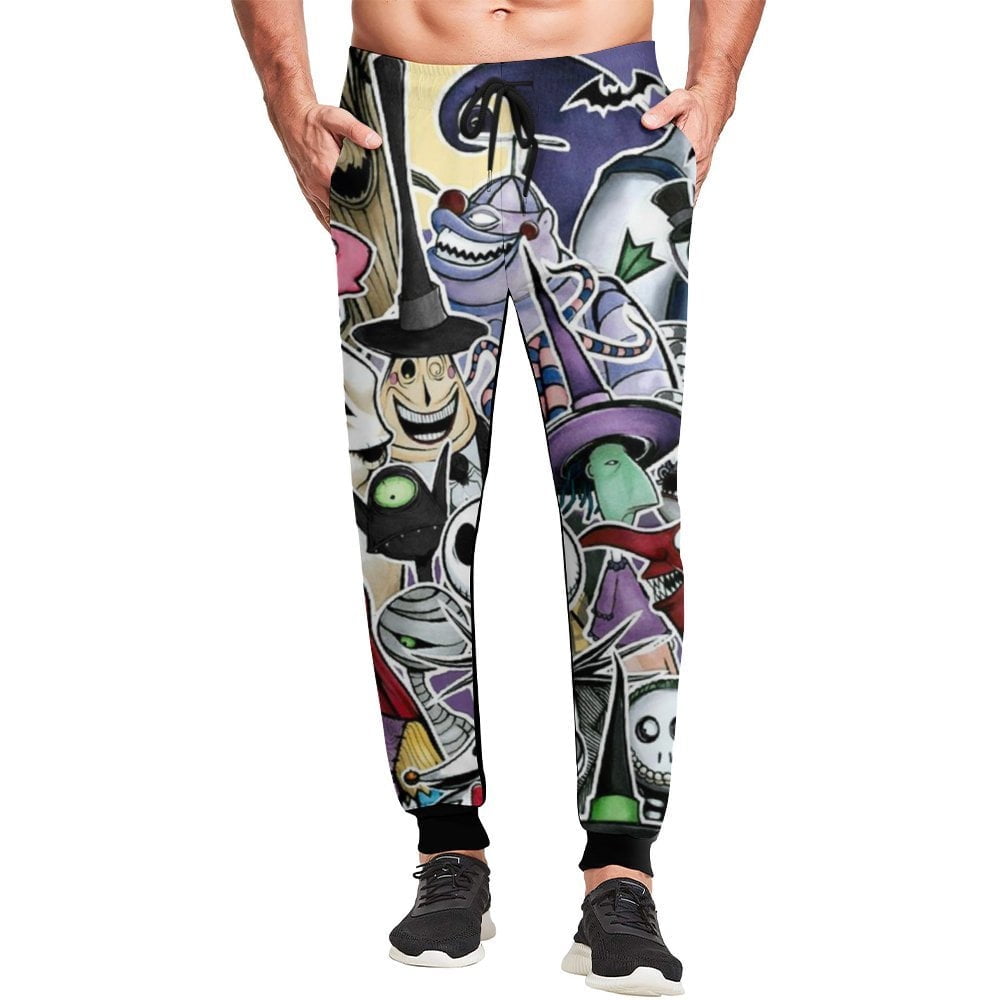 The Nightmare Before Christmas (24) Mens Sweatpants Joggers