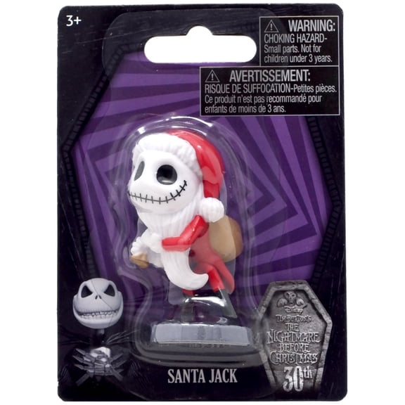 The Nightmare Before Christmas 30th Anniversary Santa Jack Mini Figure