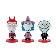 The Nightmare Before Christmas, 6 Piece Boxed Figurine Set, Vinyl, Tabletop Decor, Multi-Color