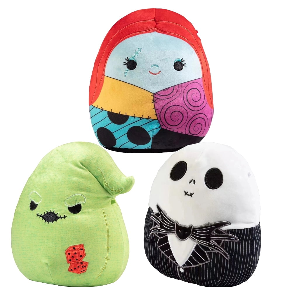 Nightmare Before Christmas 8 inch Jack Sally Halloween Plush Stuffy Dolls for Kids Walmart
