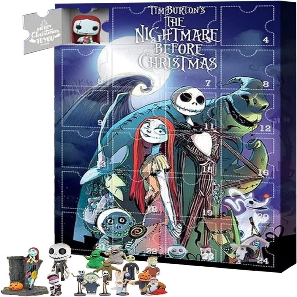 The Nightmare Before Christmas Advent Calendar 2023, 24 Days Christmas The Nightmare Before Christmas Advent Calendar