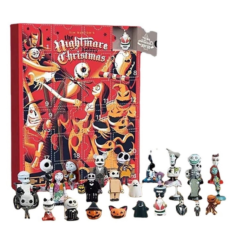 The Nightmare Before Christmas Advent Calendar Countdown Scary Figures The Nightmare Before Christmas Advent Calendar