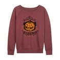 thumbnail image 1 of The Nightmare Before Christmas - All Hail Pumpkin King - Women's Lightweight French Terry Long Sleeve Shirt, 1 of 5