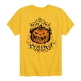 thumbnail image 1 of The Nightmare Before Christmas - All Hail Pumpkin King - Youth Short Sleeve Graphic T-Shirt, 1 of 5