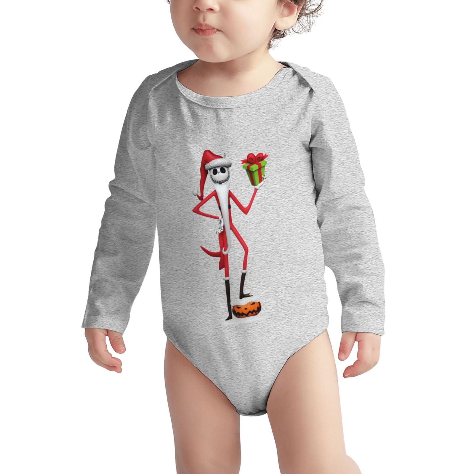 The Nightmare Before Christmas Baby long sleeve romper Baby Girl Boy