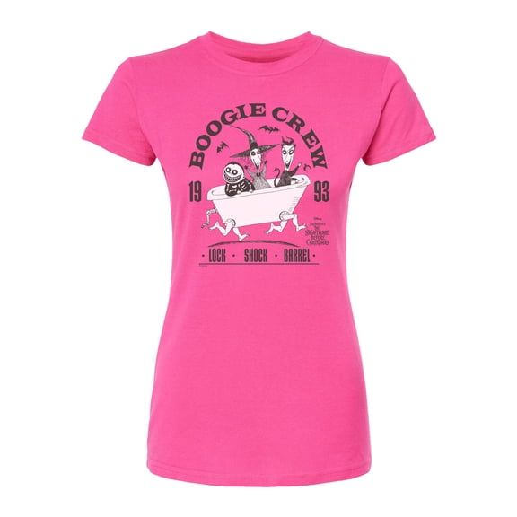 The Nightmare Before Christmas - Boogie Crew - Juniors Fitted Graphic T-Shirt