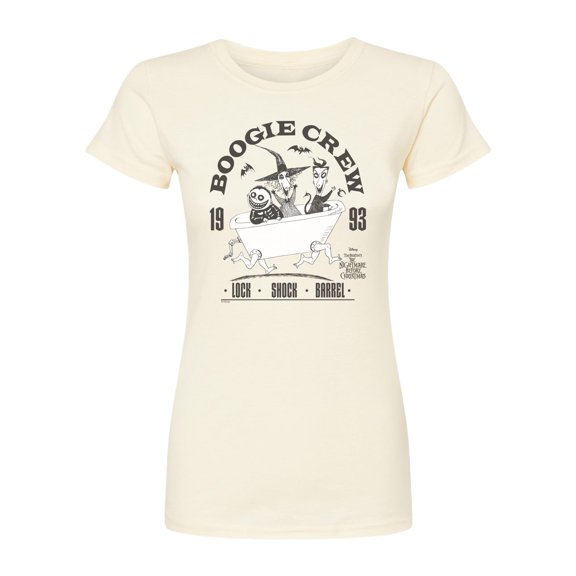 The Nightmare Before Christmas - Boogie Crew - Juniors Fitted Graphic T-Shirt