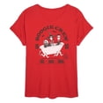 thumbnail image 1 of The Nightmare Before Christmas - Boogie Crew - Juniors Oversized Graphic T-Shirt, 1 of 4