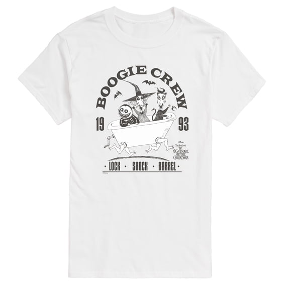 The Nightmare Before Christmas - Boogie Crew - Men's Short Sleeve Graphic T-Shirt