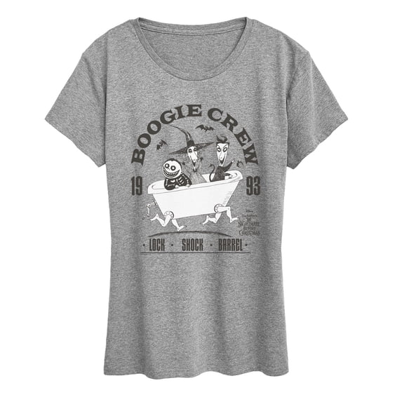 The Nightmare Before Christmas - Boogie Crew - Women's Short Sleeve Graphic T-Shirt