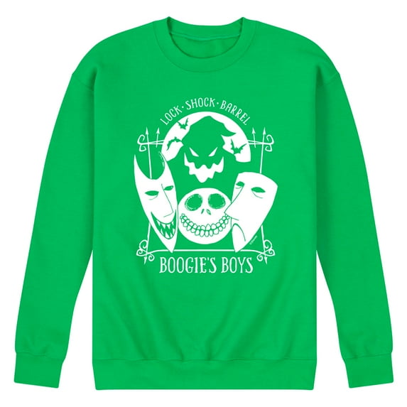 The Nightmare Before Christmas - Boogies Boys - Men's Crew Neck Fleece Pullover