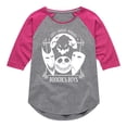 thumbnail image 1 of The Nightmare Before Christmas - Boogies Boys - Toddler And Youth Girls Raglan Graphic T-Shirt, 1 of 5