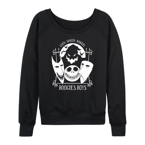 The Nightmare Before Christmas - Boogies Boys - Women's Lightweight French Terry Long Sleeve Shirt