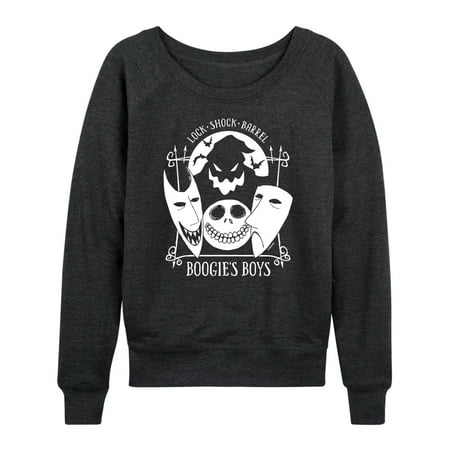 The Nightmare Before Christmas - Boogies Boys - Women's Lightweight French Terry Long Sleeve Shirt