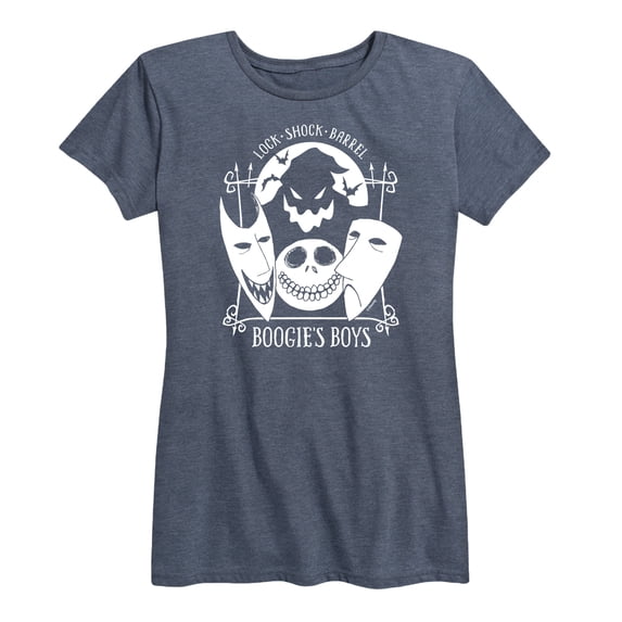 The Nightmare Before Christmas - Boogies Boys - Women's Short Sleeve Graphic T-Shirt