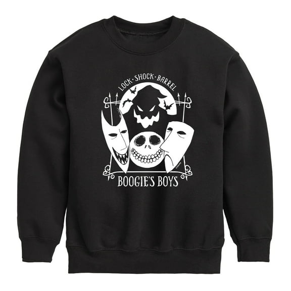 The Nightmare Before Christmas - Boogies Boys - Youth Crewneck Fleece Sweatshirt