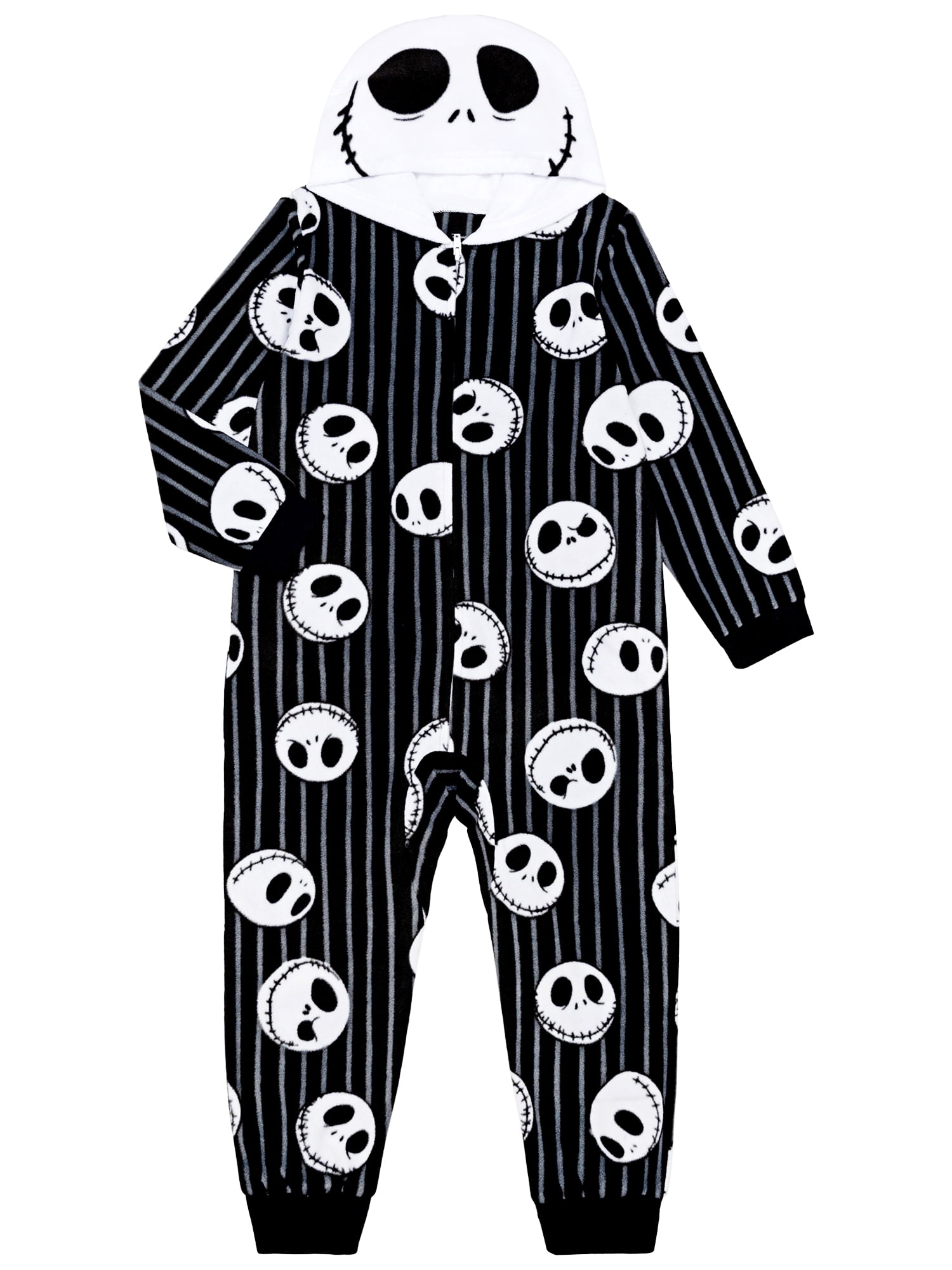 The Nightmare Before Christmas Boys Halloween Unionsuit, Sizes 4-12