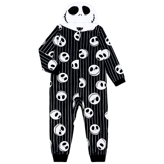 The Nightmare Before Christmas Boys Halloween Unionsuit, Sizes 4-12