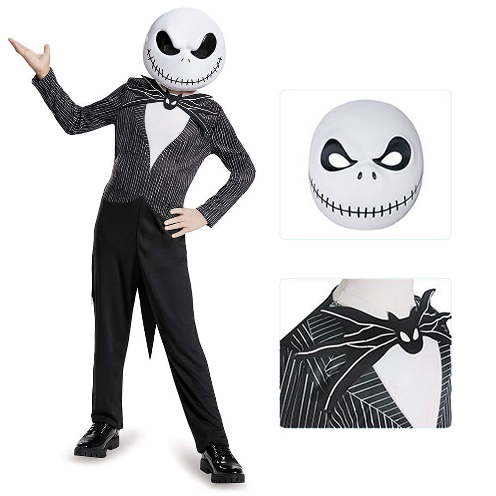 Disney Jack Skellington Moving Hands Costume Gloves