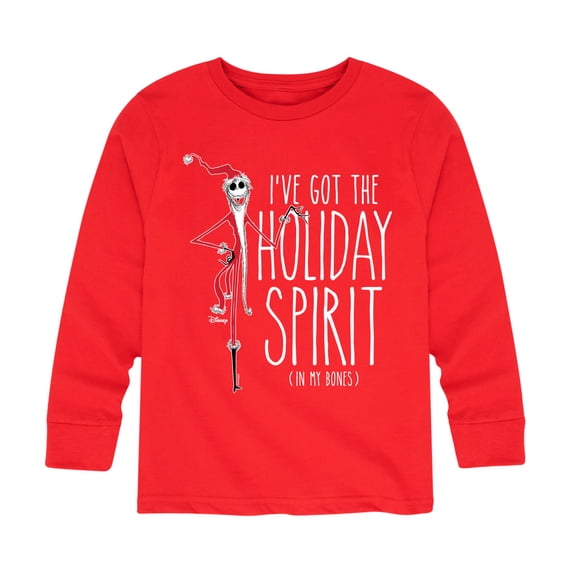 The Nightmare Before Christmas - Boys' Long Sleeve Graphic T-Shirt