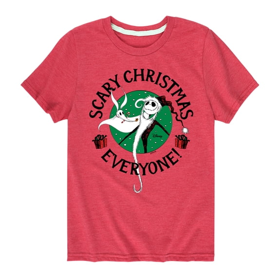 The Nightmare Before Christmas - Boys' Short Sleeve Graphic T-Shirt