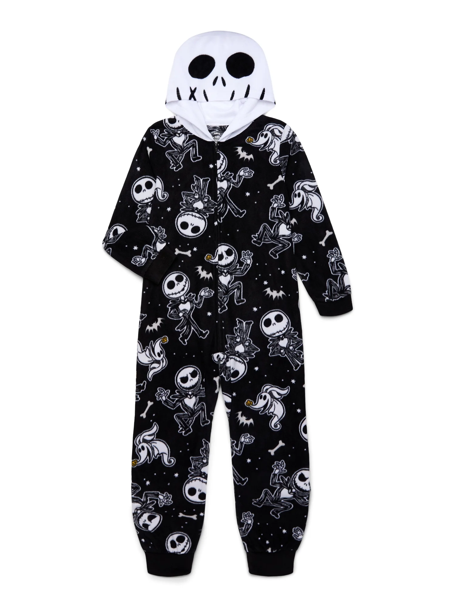 The Nightmare Before Christmas Boys Union Suit Pajama, Sizes 4-12
