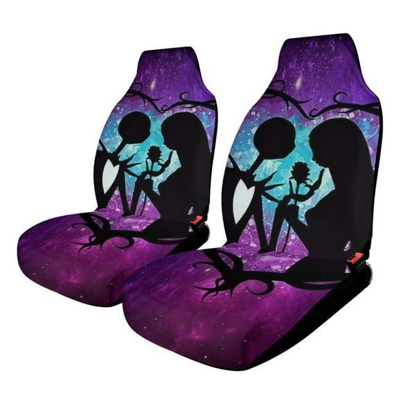 The Nightmare Before Christmas Car Seat Covers Vehicle Front Seat Protector Mat Cover Accessories
