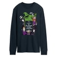 thumbnail image 1 of The Nightmare Before Christmas - Character Collage - Men's Long Sleeve Graphic T-Shirt, 1 of 3