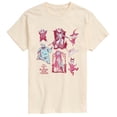 thumbnail image 1 of The Nightmare Before Christmas - Character Grid - Men's Short Sleeve Graphic T-Shirt, 1 of 5