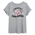 thumbnail image 1 of The Nightmare Before Christmas - Christmas Chills - Juniors Ideal Flowy Muscle T-Shirt, 1 of 5