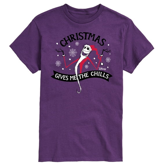 The Nightmare Before Christmas - Christmas Chills - Men's Short Sleeve Graphic T-Shirt
