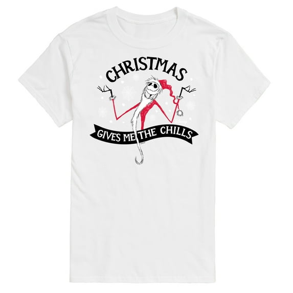 The Nightmare Before Christmas - Christmas Chills - Men's Short Sleeve Graphic T-Shirt