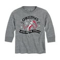 thumbnail image 1 of The Nightmare Before Christmas - Christmas Chills - Toddler And Youth Long Sleeve Graphic T-Shirt, 1 of 5