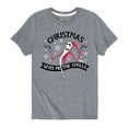 thumbnail image 1 of The Nightmare Before Christmas - Christmas Chills - Toddler And Youth Short Sleeve Graphic T-Shirt, 1 of 5