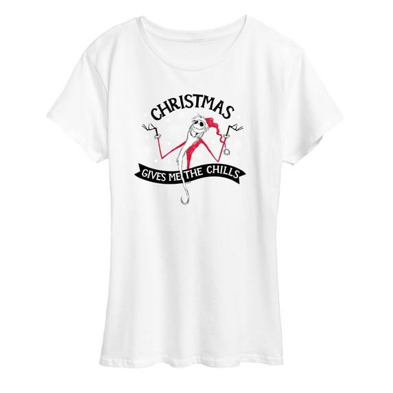 The Nightmare Before Christmas - Christmas Chills - Women's Short Sleeve Graphic T-Shirt