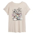 thumbnail image 1 of The Nightmare Before Christmas - Classic Nightmare - Juniors Oversized Graphic T-Shirt, 1 of 4