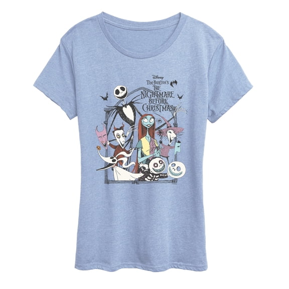 The Nightmare Before Christmas - Classic Nightmare - Women's Short Sleeve Graphic T-Shirt