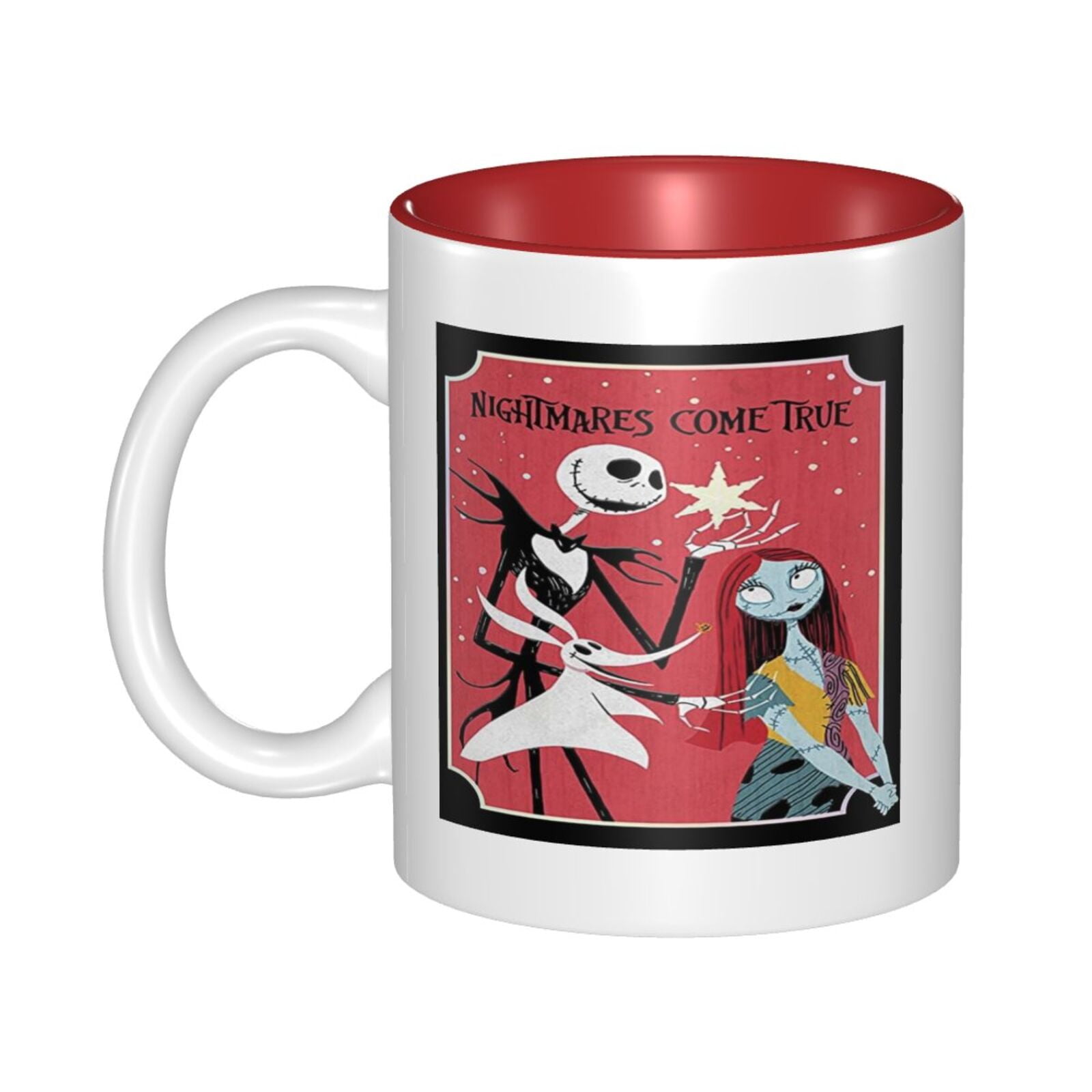 The Nightmare Before Christmas Coffee Mug Fun Mugs Red - Walmart.com