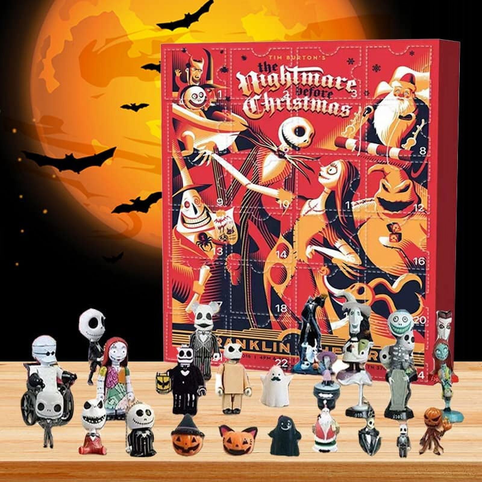The Nightmare Before Christmas 13 Day Advent Calendar Beauty Set