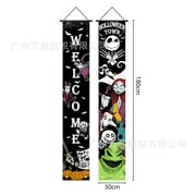 The Nightmare Before Christmas Decorations Porch Banner Set, Hanging Decorations for Home, Indoor Outdoor Decor Wall Party Favors