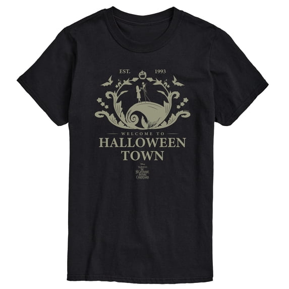 The Nightmare Before Christmas - Desination - Men's Short Sleeve Graphic T-Shirt
