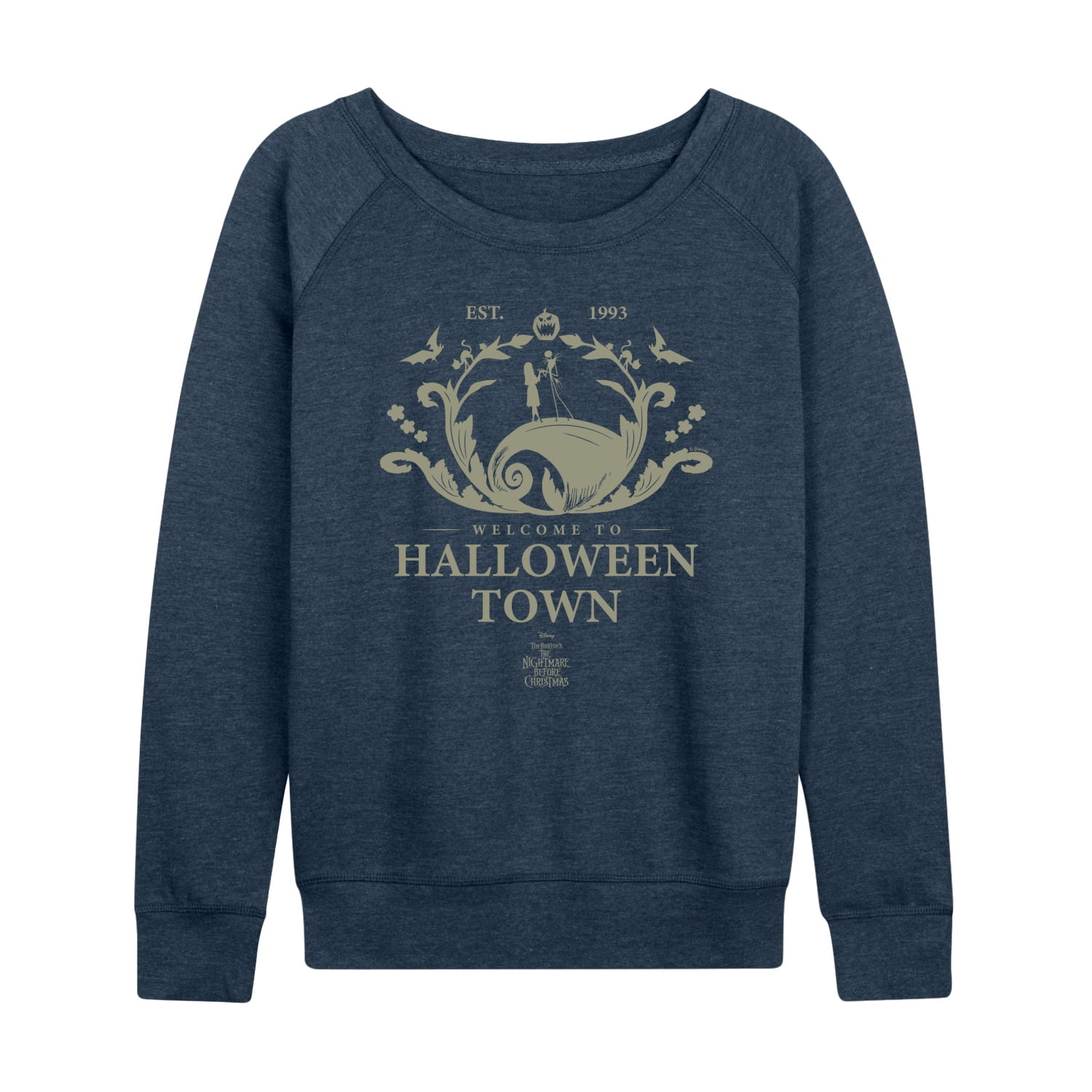 The Nightmare Before Christmas - Desination - Women's French Terry Long ...
