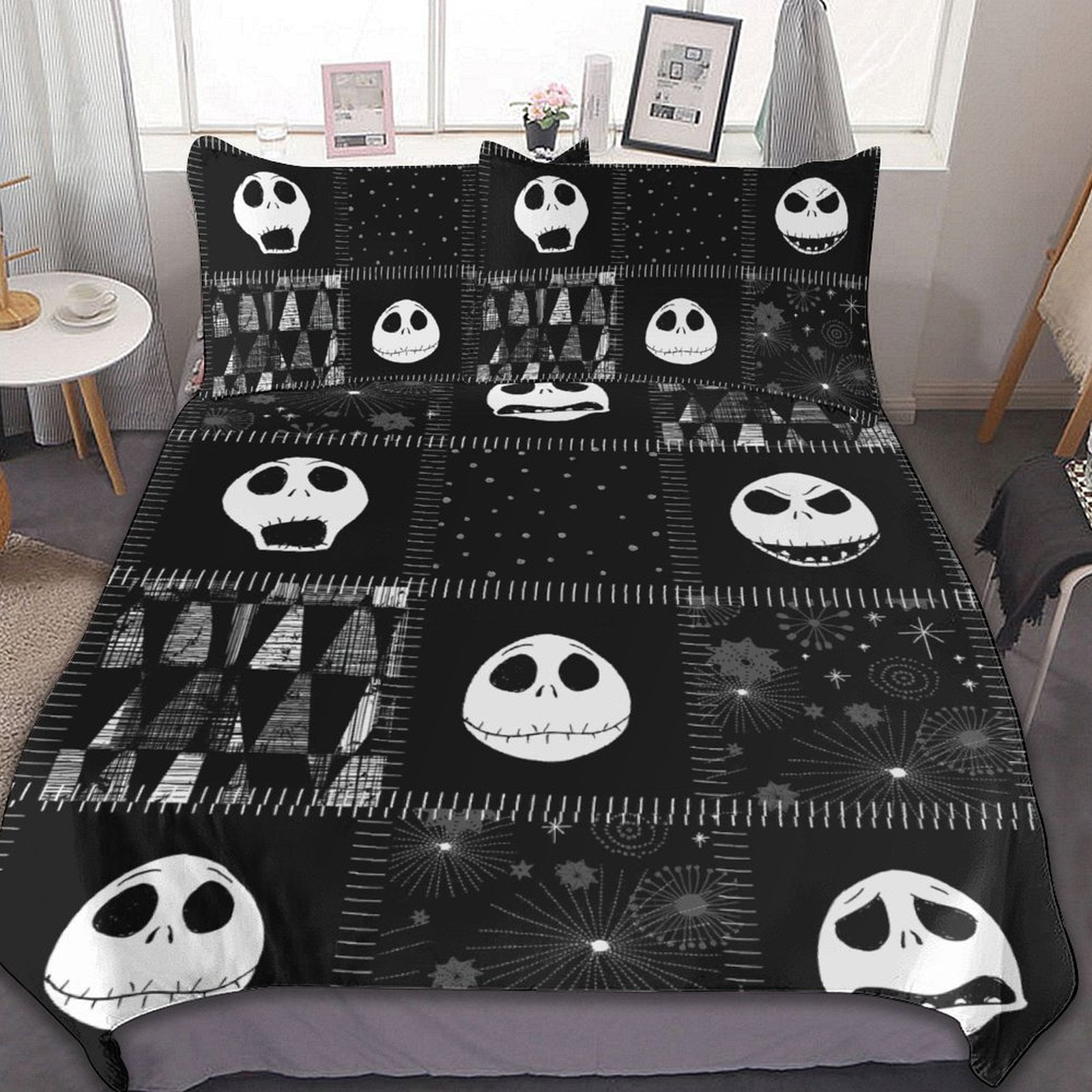 The Nightmare Before Christmas Duvet Cover Set, Home Bedroom Decoration