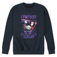 thumbnail image 1 of The Nightmare Before Christmas - Everybody Scream - Men's Crew Neck Fleece Pullover, 1 of 4