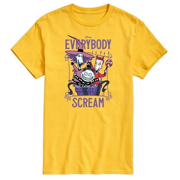 The Nightmare Before Christmas - Everybody Scream - Men's Short Sleeve Graphic T-Shirt